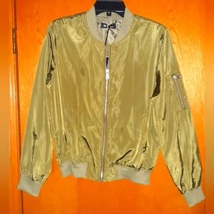 Womens size large,  Icy Fashion bomber jacket